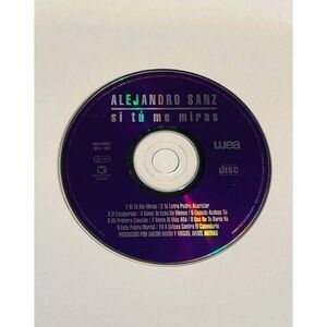 RARE CD Alejandro Sanz - Si Tu Me Miras